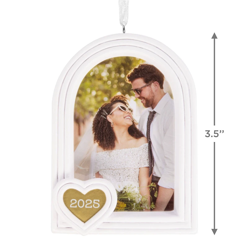Wedding 2025 Photo Frame Hallmark Ornament for only USD 14.99 | Hallmark