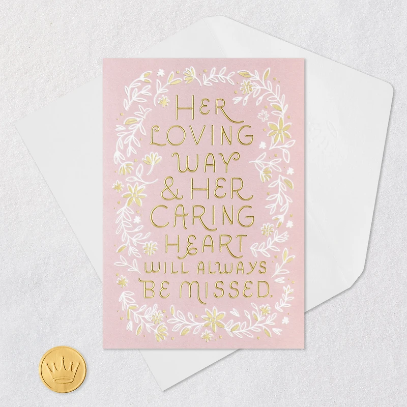 Her Loving Way Sympathy Card for only USD 4.99 | Hallmark