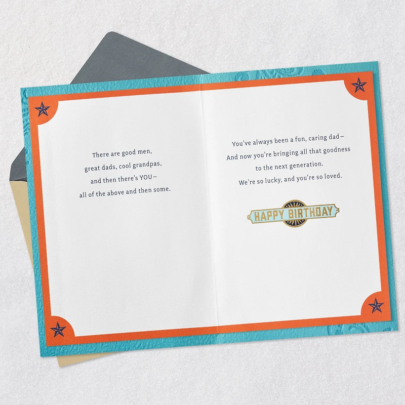 Good Men, Great Dads and Cool Grandpas Birthday Card for only USD 8.99 | Hallmark