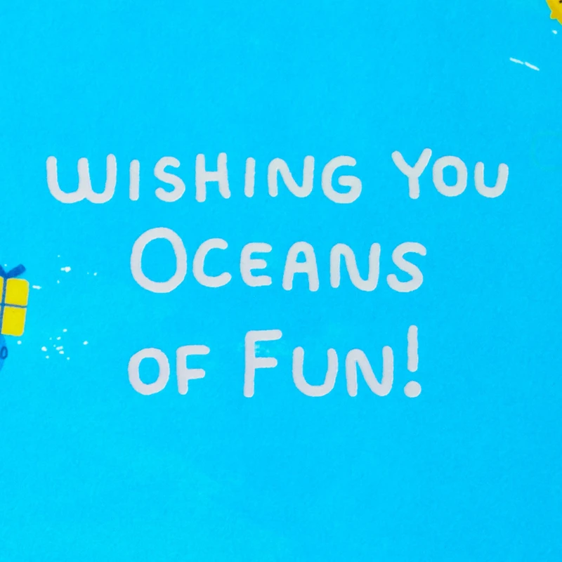 Oceans of Fun Birthday Card for Kids with Activity Page for only USD 7.59 | Hallmark