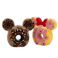 R Squared Disney Mickey and Minnie Donut Salt and Pepper Shakers, Set of 2 for only USD 19.99 | Hallmark