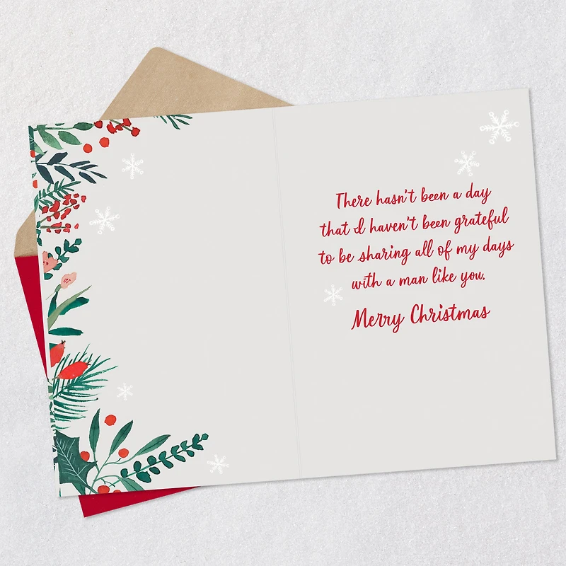 Grateful to Share All My Days With You Christmas Card for Husband for only USD 2.99 | Hallmark