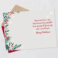Grateful to Share All My Days With You Christmas Card for Husband for only USD 2.99 | Hallmark
