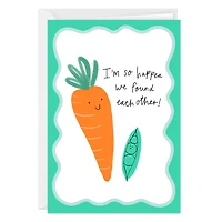 Peas and Carrot Custom Love Card for only USD 4.99 | Hallmark