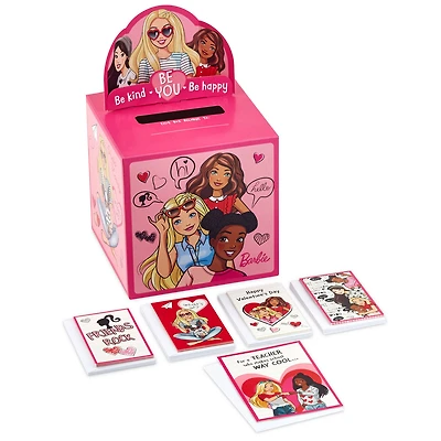 Barbie™ Be You Kids Classroom Valentines Set With Cards and Mailbox for only USD 14.99 | Hallmark