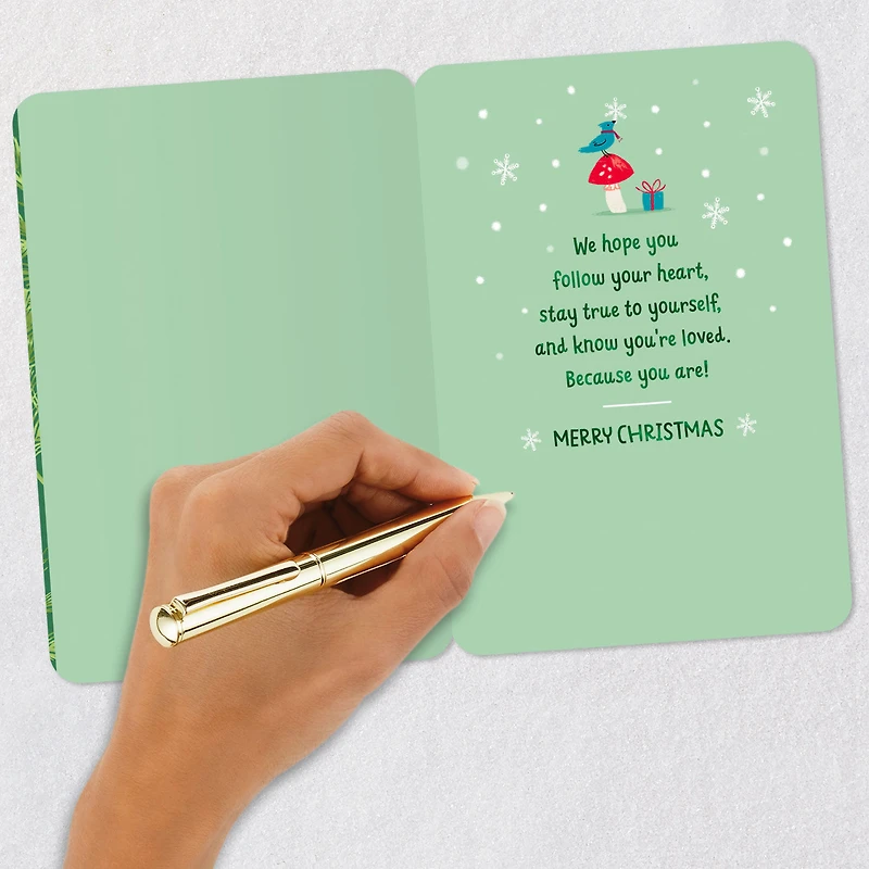 Follow Your Heart and Know You're Loved Christmas Card for Granddaughter for only USD 3.99 | Hallmark