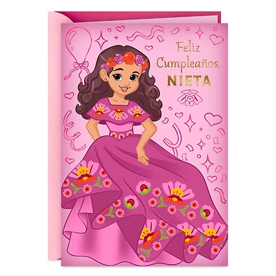 Granddaughter, You're a Princess Spanish-Language Card With Coloring Page for only USD 3.99 | Hallmark