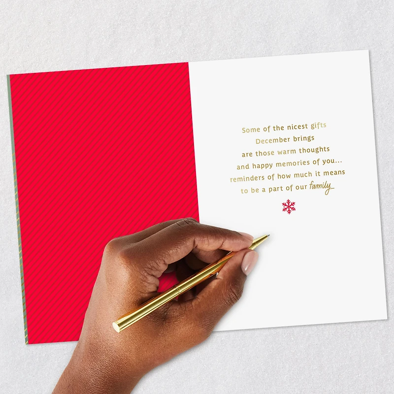 Warm Thoughts and Happy Memories Christmas Card for Cousin for only USD 3.99 | Hallmark
