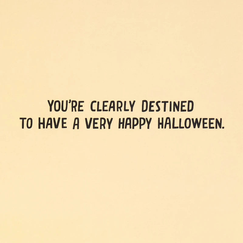 Horror-Scope Spinner Funny Halloween Card With Sound and Light for only USD 8.99 | Hallmark