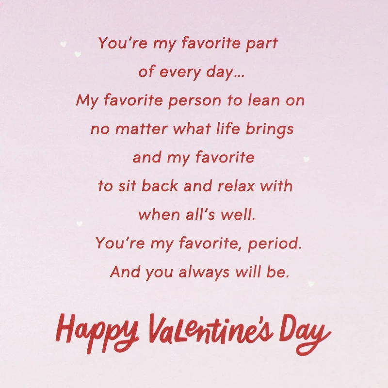 You're My Favorite Valentine's Day Card for Husband for only USD 5.99 | Hallmark