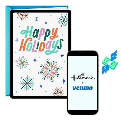 Twinkling Joys and Magical Moments Venmo Holiday Card for only USD 4.99 | Hallmark