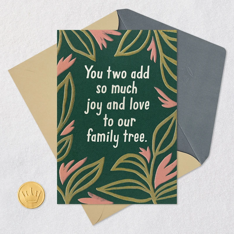You Add Joy and Love to Our Family Tree Anniversary Card for only USD 4.59 | Hallmark