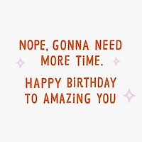 A Day to Celebrate Amazing You Funny Birthday Card for only USD 4.49 | Hallmark