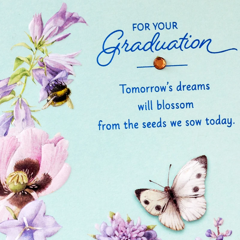 Marjolein Bastin Tomorrow's Dreams Will Blossom Graduation Card for only USD 5.99 | Hallmark