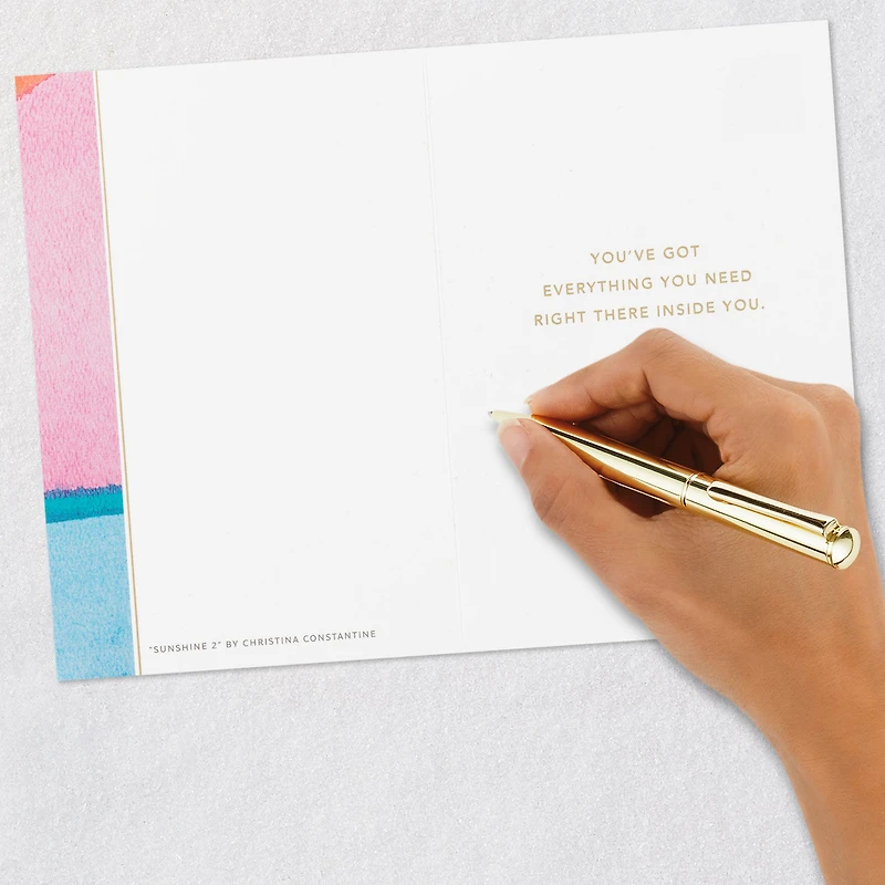 ArtLifting Stay True to You Encouragement Card for only USD 3.99 | Hallmark