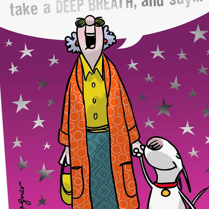 Maxine™ Give Me a #!@* Break Funny Encouragement Card for only USD 4.49 | Hallmark