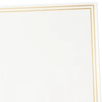 Double Gold Border Stationery Set, Box of 20 for only USD 14.99 | Hallmark