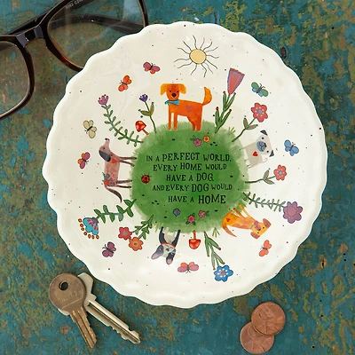 Natural Life Every Dog Has a Home Ceramic Catchall Dish for only USD 14.99 | Hallmark