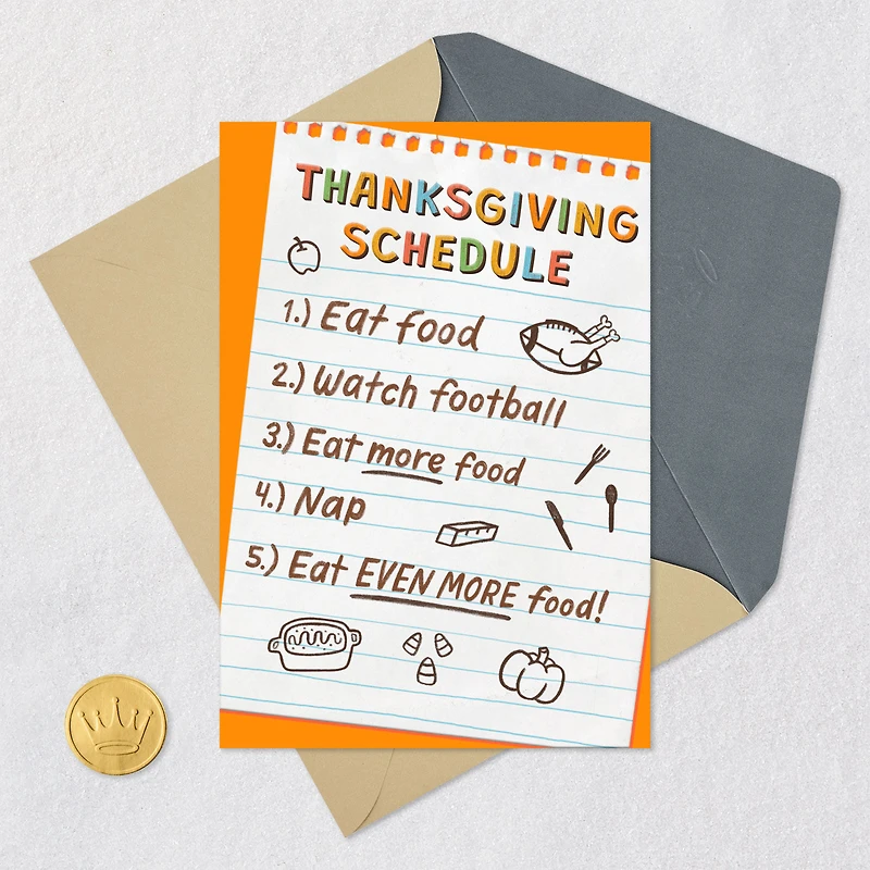 Food and More Food...And Pie! Thanksgiving Card for only USD 2.99 | Hallmark