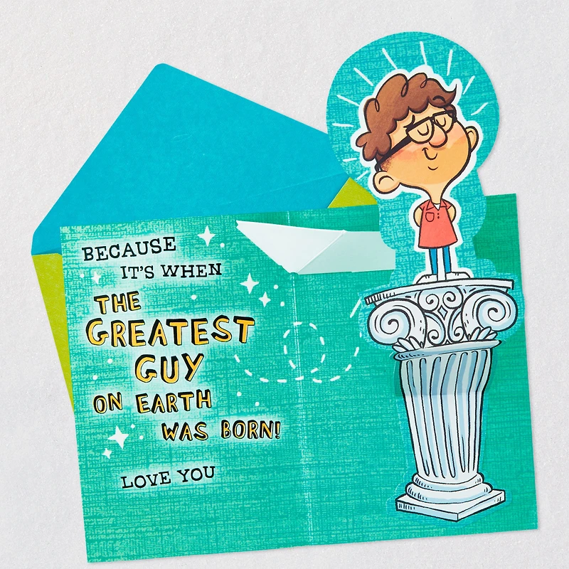 Love This Day and You Funny Pop-Up Birthday Card for Him for only USD 5.99 | Hallmark
