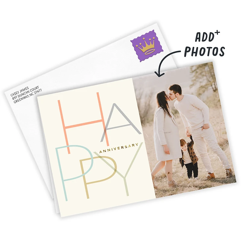 Personalized Always There for Each Other Anniversary Photo Card for only USD 4.99 | Hallmark