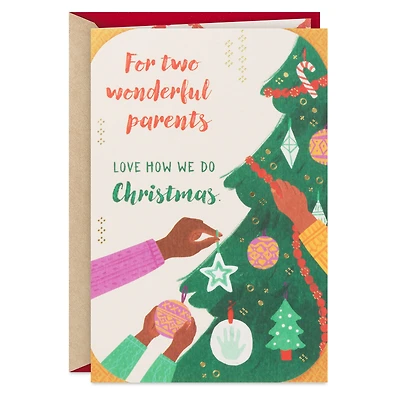 You Make the Season Magical Christmas Card for Parents for only USD 3.99 | Hallmark
