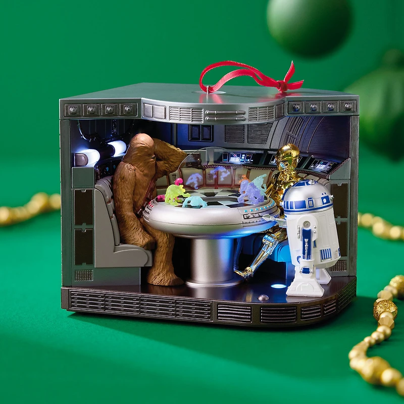 Star Wars: A New Hope™ "Let the Wookiee™ Win" Ornament With Video, Light and Sound for only USD 99.99 | Hallmark