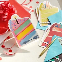 Slice of Cake Assorted Birthday Cards, Pack of 16 for only USD 10.99 | Hallmark