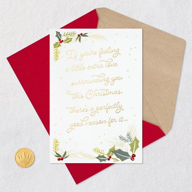 A Little Extra Love Christmas Card From Us for only USD 4.59 | Hallmark