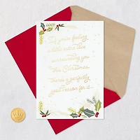 A Little Extra Love Christmas Card From Us for only USD 4.59 | Hallmark