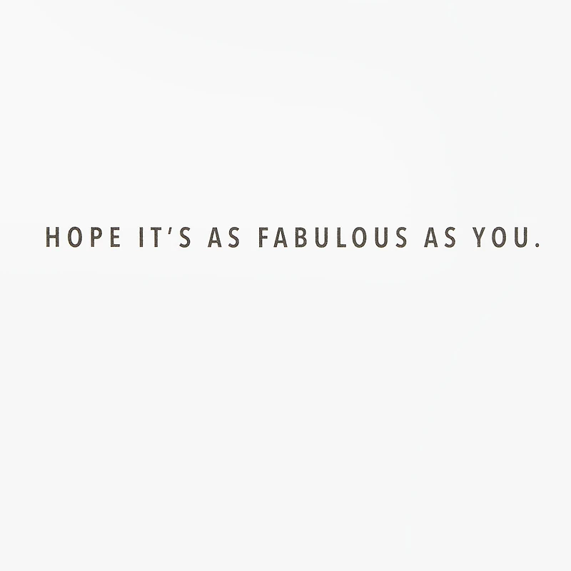 Sparkly and Fabulous Birthday Card for only USD 9.59 | Hallmark