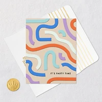 It's Party Time Celebration Card for only USD 3.99 | Hallmark