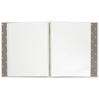 A Life Remembered Taupe Striped Refillable Photo Album for only USD 39.99 | Hallmark