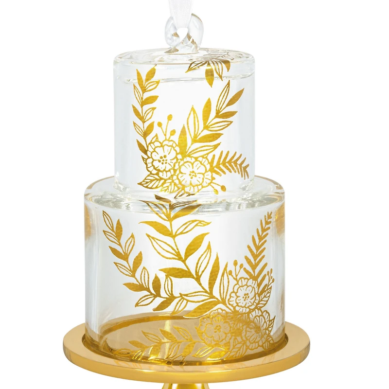 Our Sweet Beginning 2025 Glass Ornament for only USD 30.99 | Hallmark