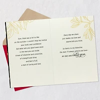 So Glad to Love a Man Like You Romantic Valentine's Day Card for Him for only USD 6.99 | Hallmark