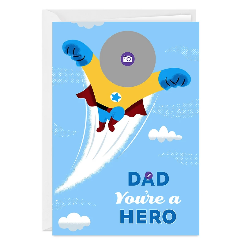 You're a Hero Custom Father's Day Card for only USD 4.99 | Hallmark