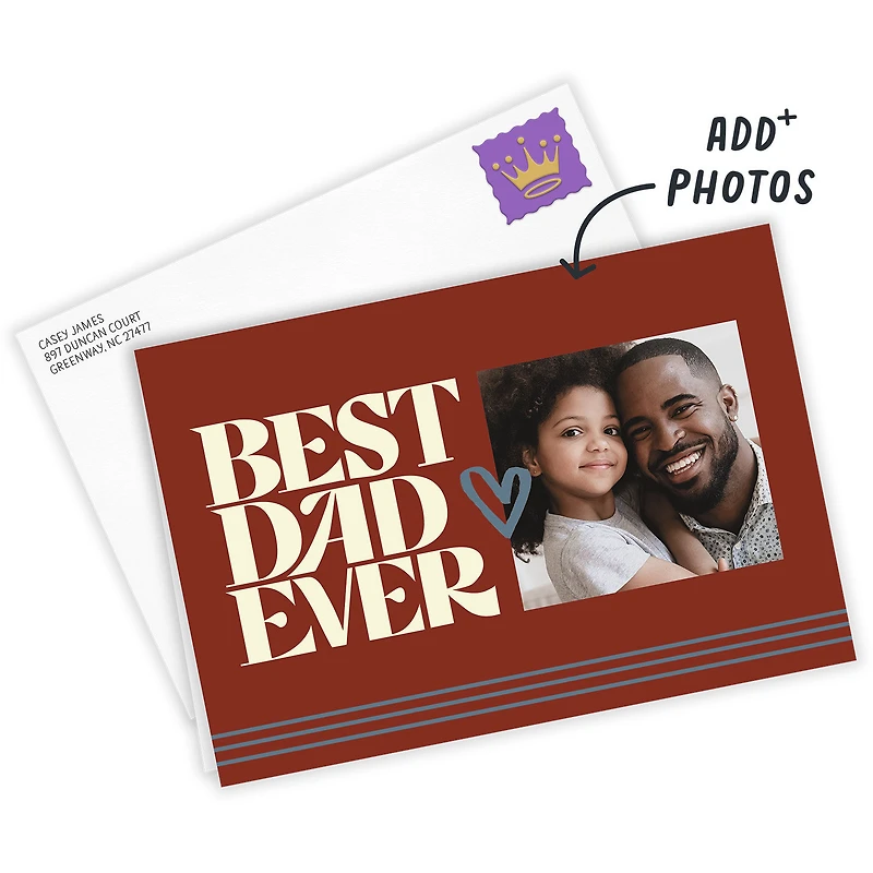 Best Dad Ever Custom Card for only USD 4.99 | Hallmark
