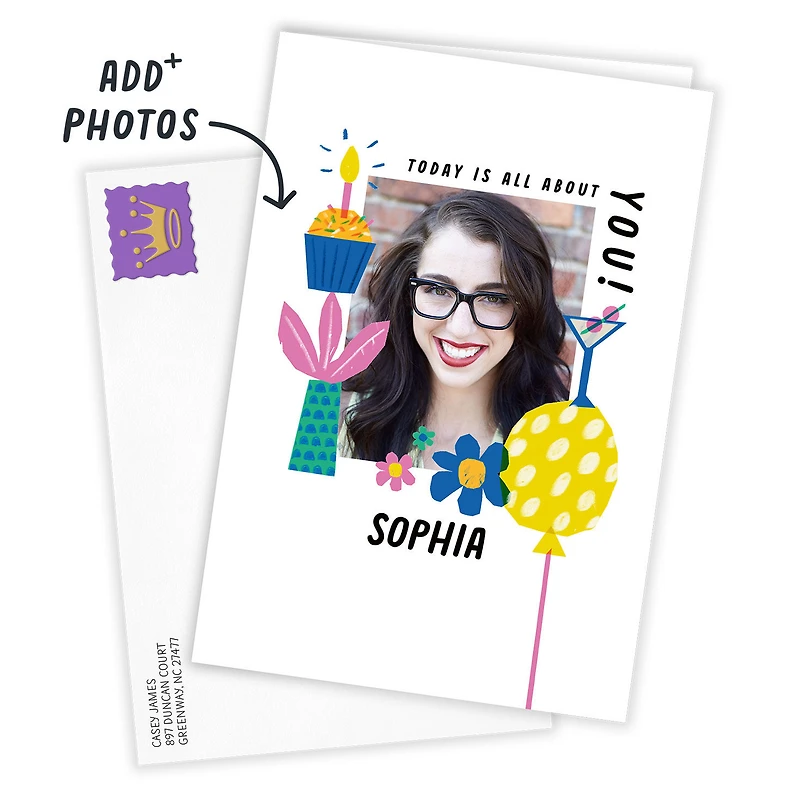 Today is All About You Custom Birthday Card for only USD 4.99 | Hallmark