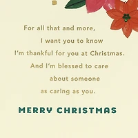 Blessed to Care About You Christmas Card for Aunt for only USD 5.99 | Hallmark