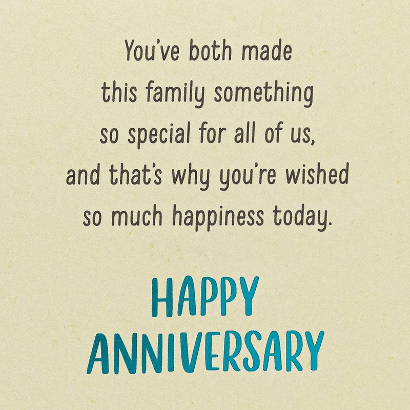 Disney You've Made This Family Special Anniversary Card for Parents for only USD 4.59 | Hallmark