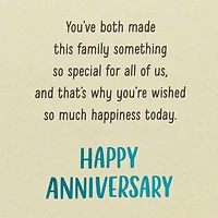 Disney You've Made This Family Special Anniversary Card for Parents for only USD 4.59 | Hallmark