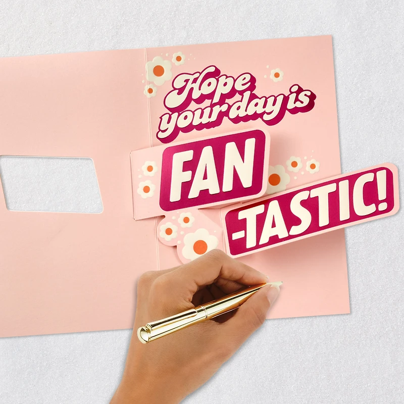 Number 1 Fan Pop-Up Birthday Card for Mom for only USD 6.99 | Hallmark