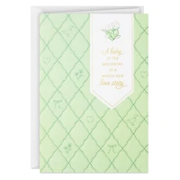 A Whole New Love Story New Baby Card for only USD 4.99 | Hallmark