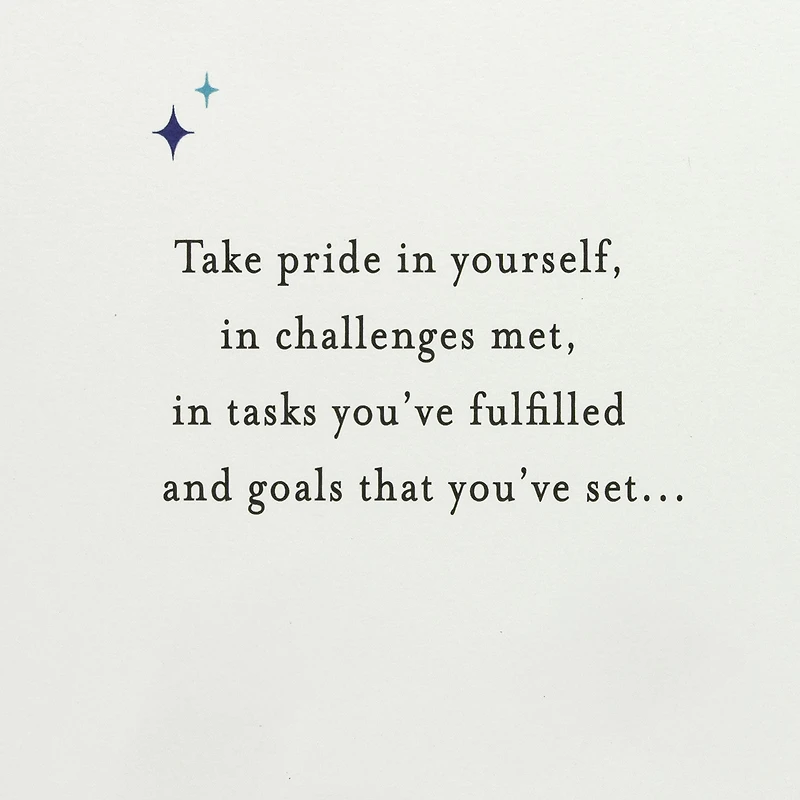Take Pride in Yourself College Graduation Card for only USD 5.99 | Hallmark