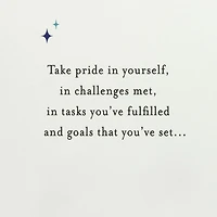 Take Pride in Yourself College Graduation Card for only USD 5.99 | Hallmark