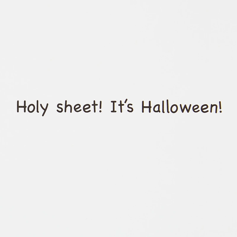 Holy Sheet Ghost Funny Halloween Card for only USD 3.49 | Hallmark