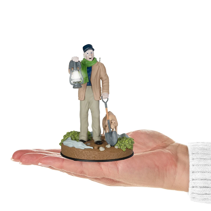 Disney The Haunted Mansion Collection The Caretaker and His Dog Ornament With Light and Sound for only USD 49.99 | Hallmark