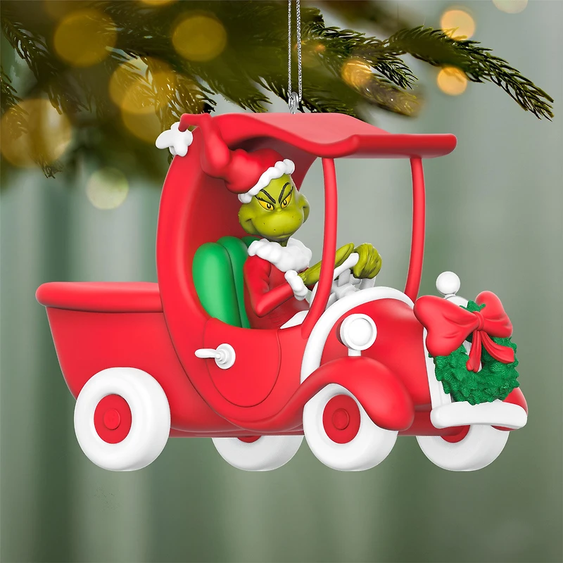 Dr. Seuss's How the Grinch Stole Christmas!™ A Grinchy Sleigh On the Way Ornament for only USD 27.99 | Hallmark