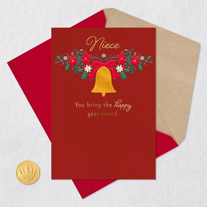 You Bring the Happy Year-Round Christmas Card for Niece for only USD 2.99 | Hallmark