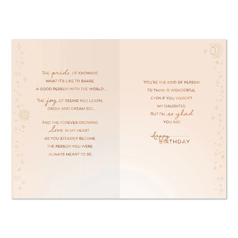 So Much Pride, Joy and Love Birthday Card for Daughter for only USD 5.59 | Hallmark